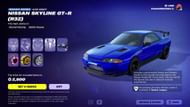 Nissan Skyline GT-R (R32) will remain listed until March 9, 2025 (Image via Epic Games)